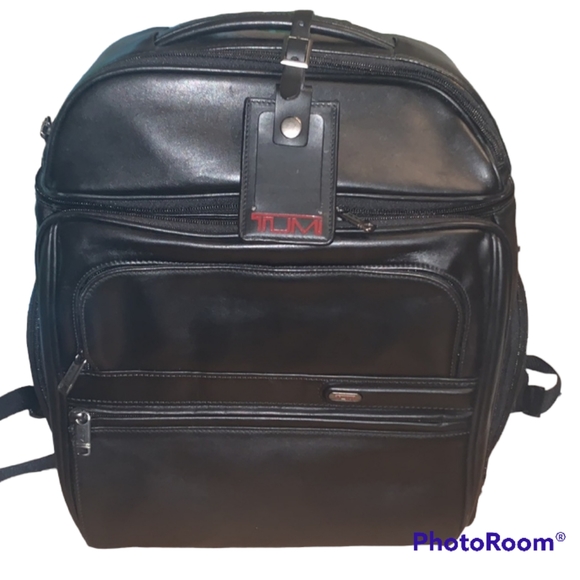 Tumi Bags Tumi Leather Laptop Professional Organization Backpack